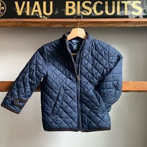 Polo by Ralph Lauren boys’ 4T quilted Nehru collar field coat